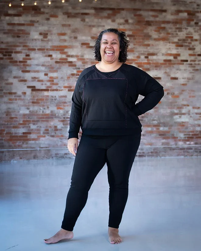Limestone Leggings & Top Paper Pattern - Sew Liberated - Image 35
