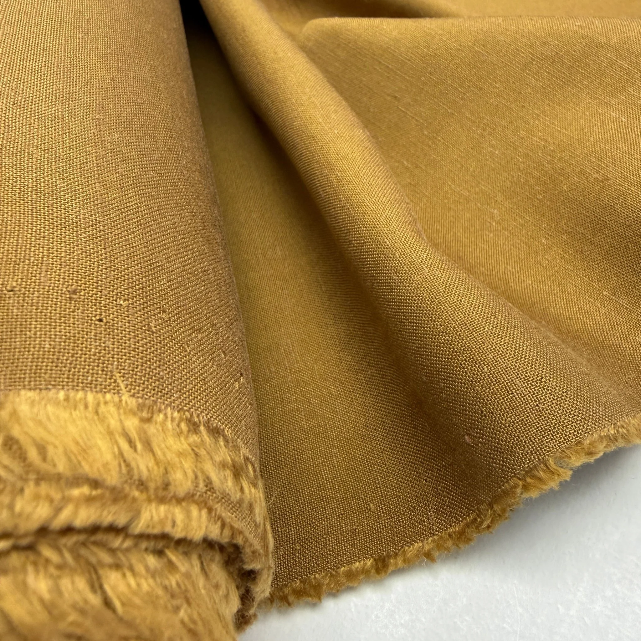 Linen + Viscose + Cotton Mix - Golden Camel