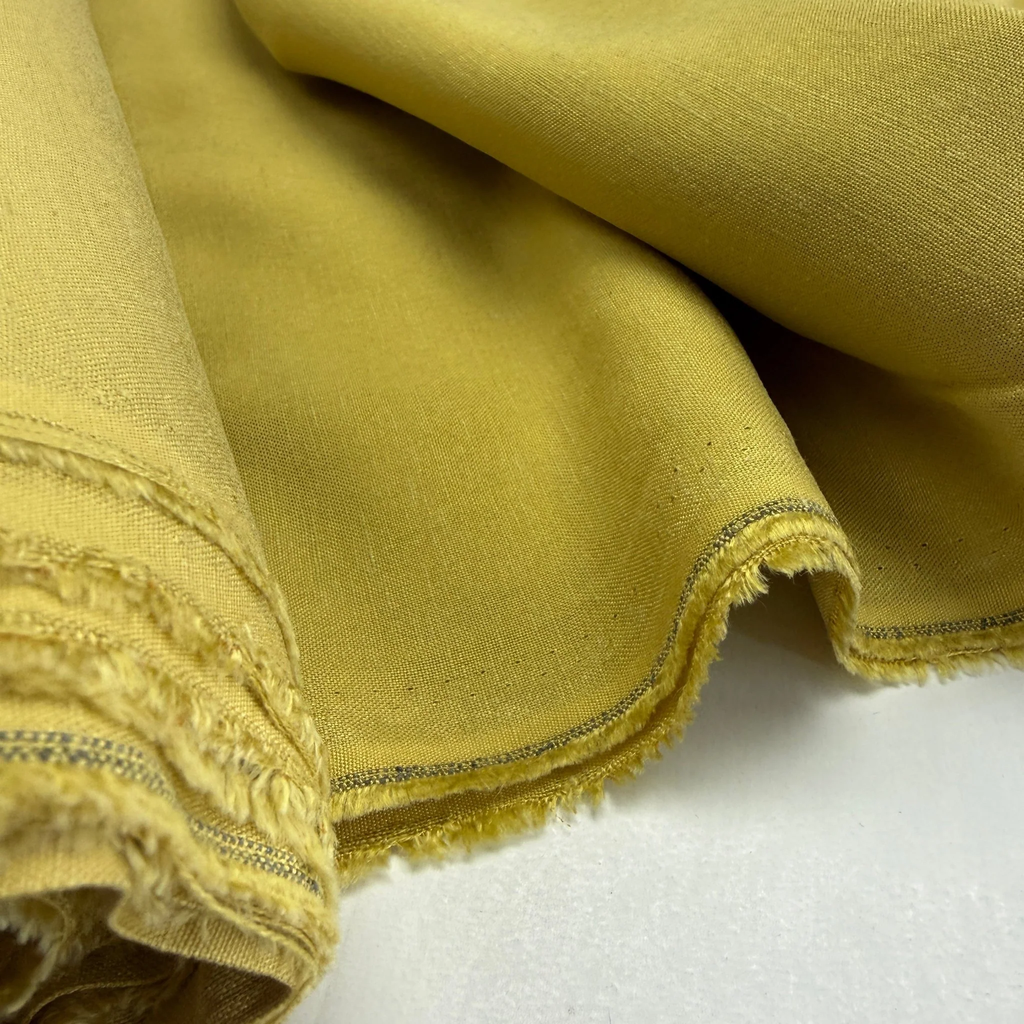 Linen + Viscose + Cotton Mix - Honey Yellow