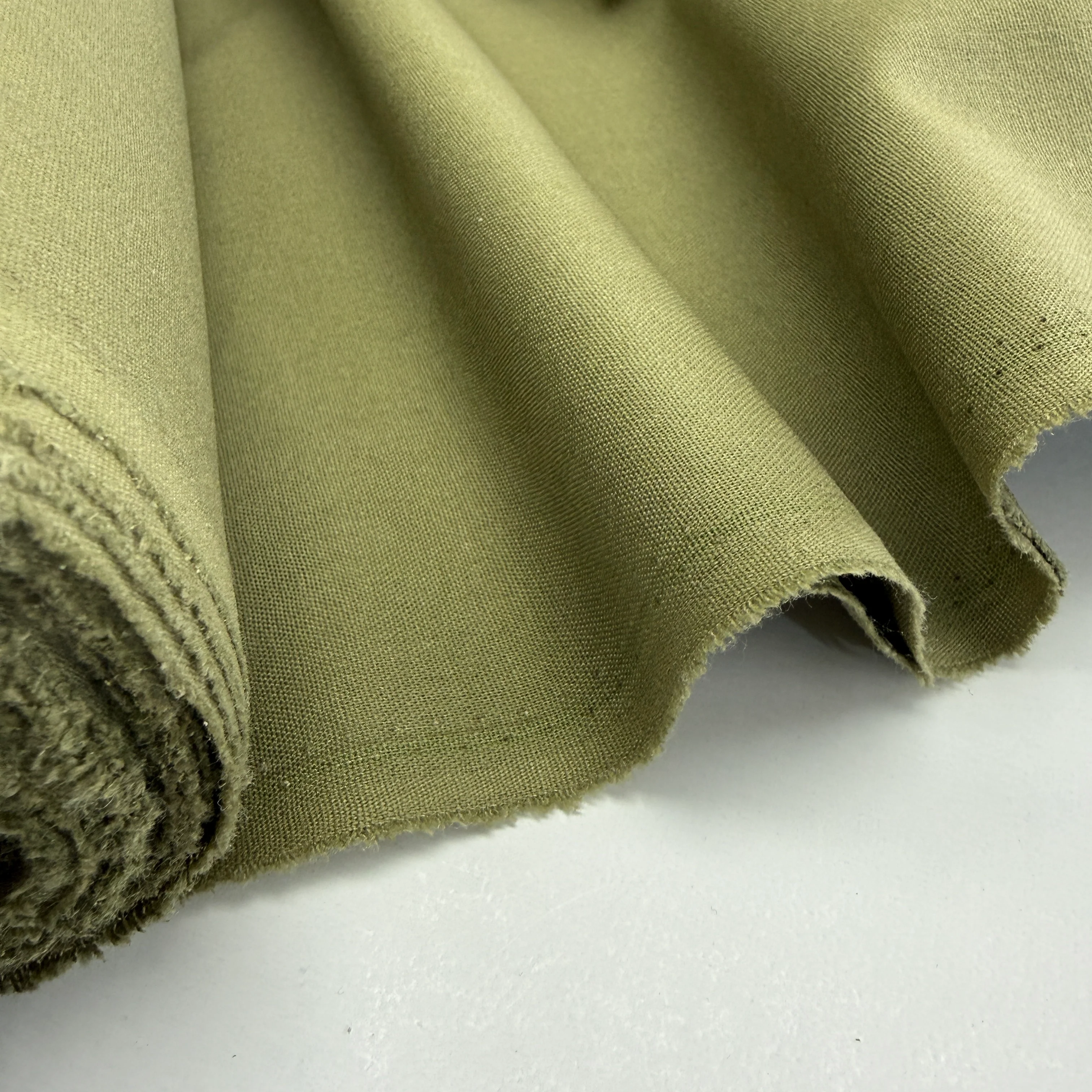 Linen + Viscose + Poly Mix - Spring Green