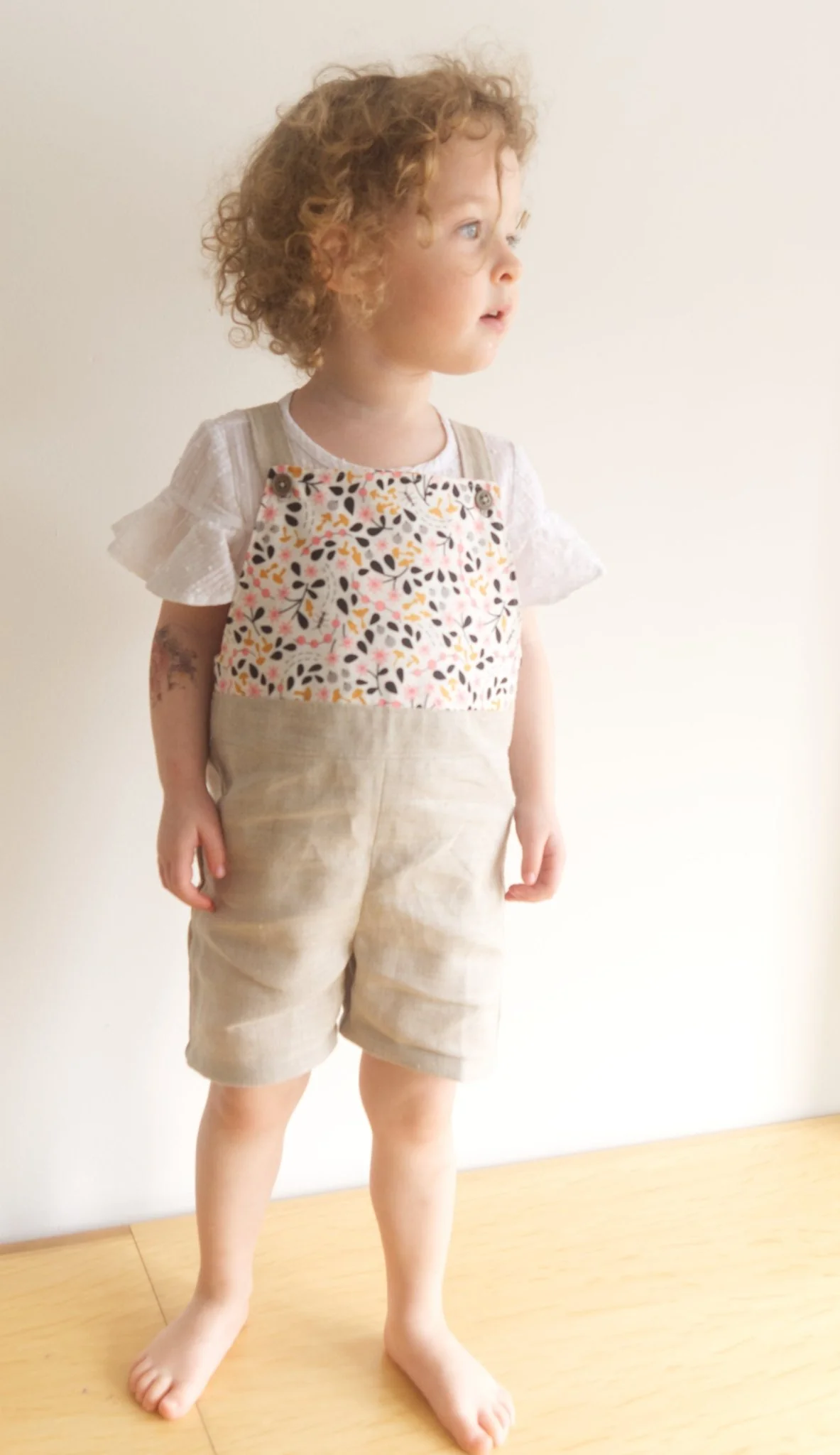 Lion Overalls Childrens Sewing Pattern - Fiona Hanna - Image 6