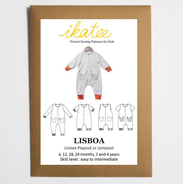 Lisboa Jumpsuit / Playsuit Sewing Pattern - Baby 6M/4Y - Ikatee - Image 13