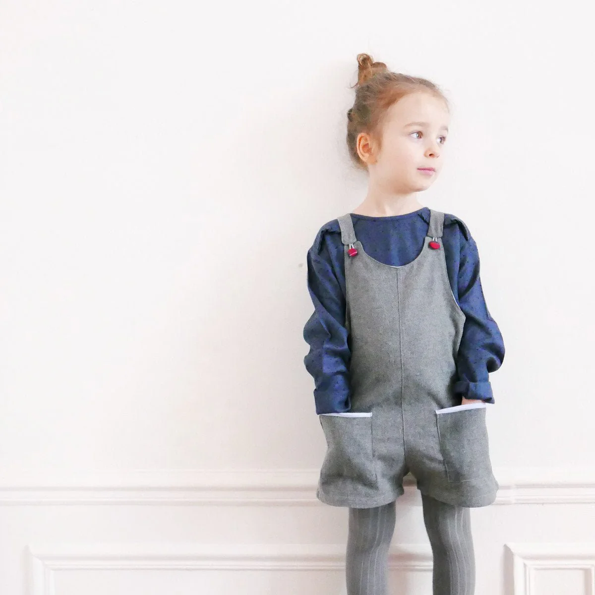 London Overalls or Dress Sewing Pattern - Baby 6M/4Y - Ikatee - Image 6