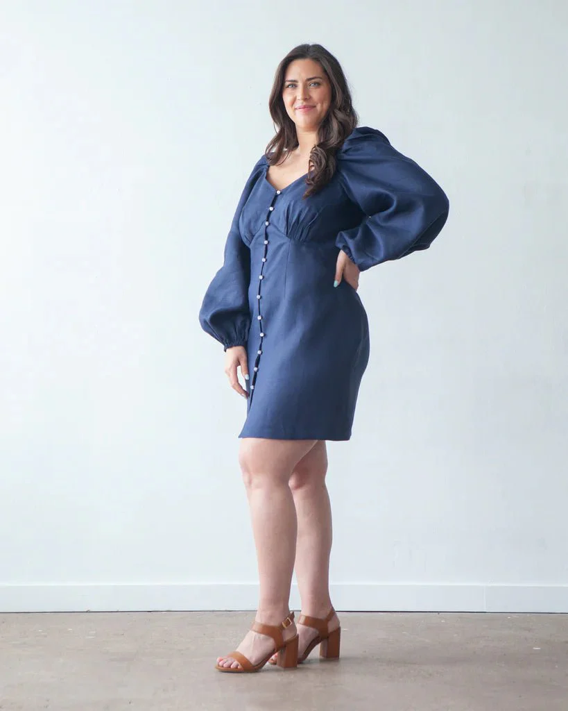 Lora Dress Sewing Pattern - True Bias - Image 19