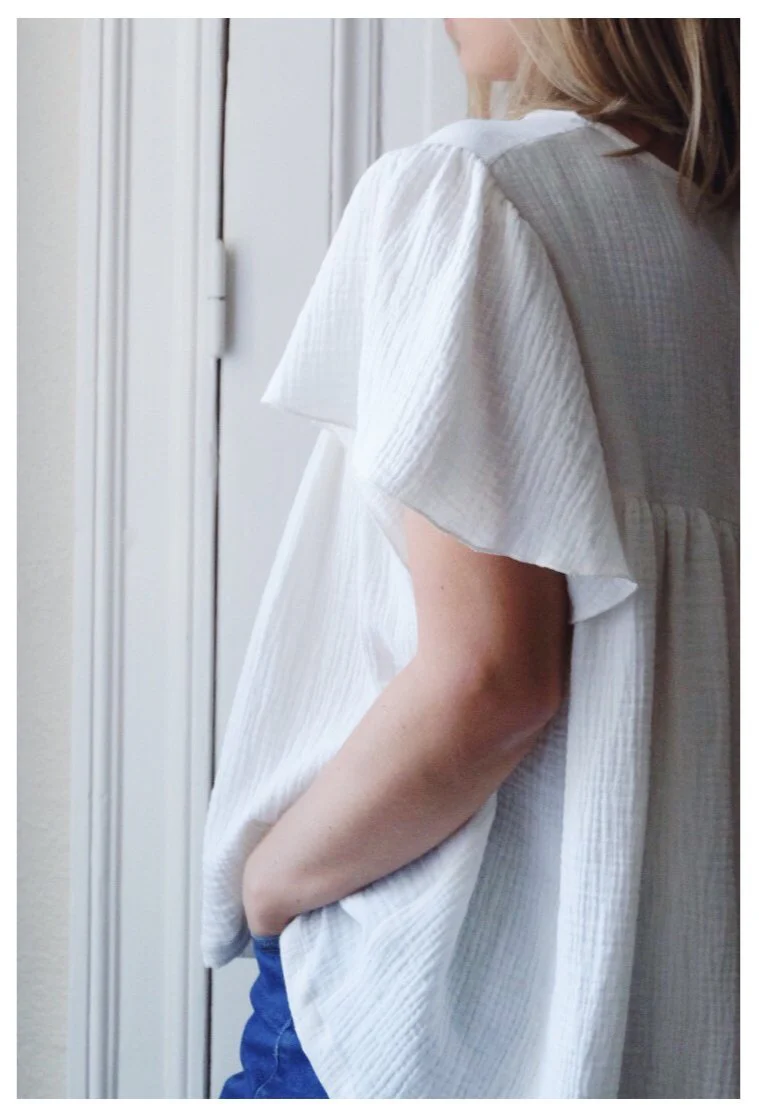 Louise Mum Blouse & Dress Sewing Pattern - Ladies 34/46 - Ikatee - Image 11