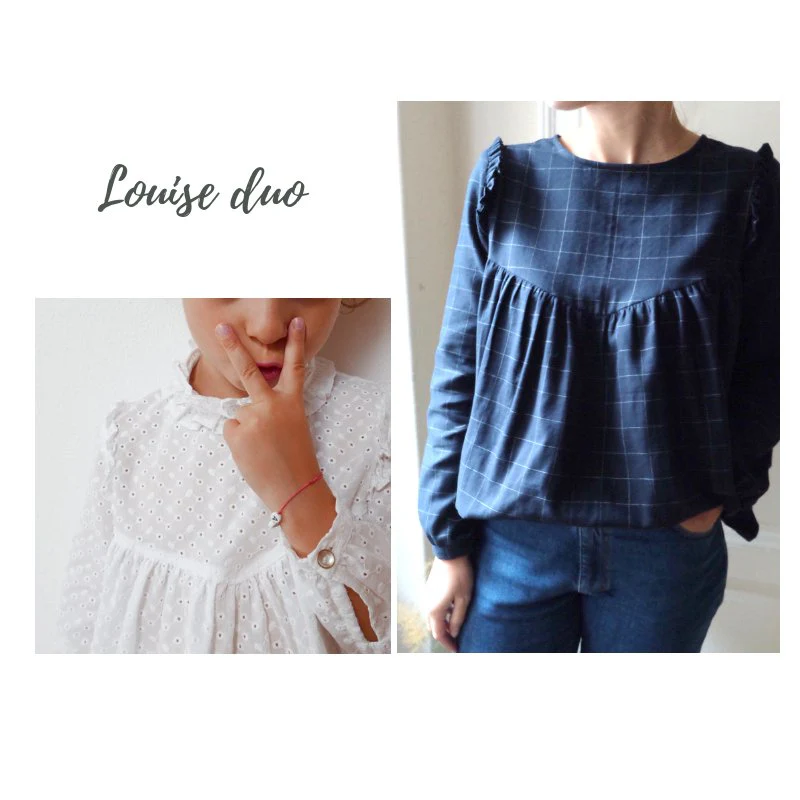 Louise Mum Blouse & Dress Sewing Pattern - Ladies 34/46 - Ikatee - Image 5