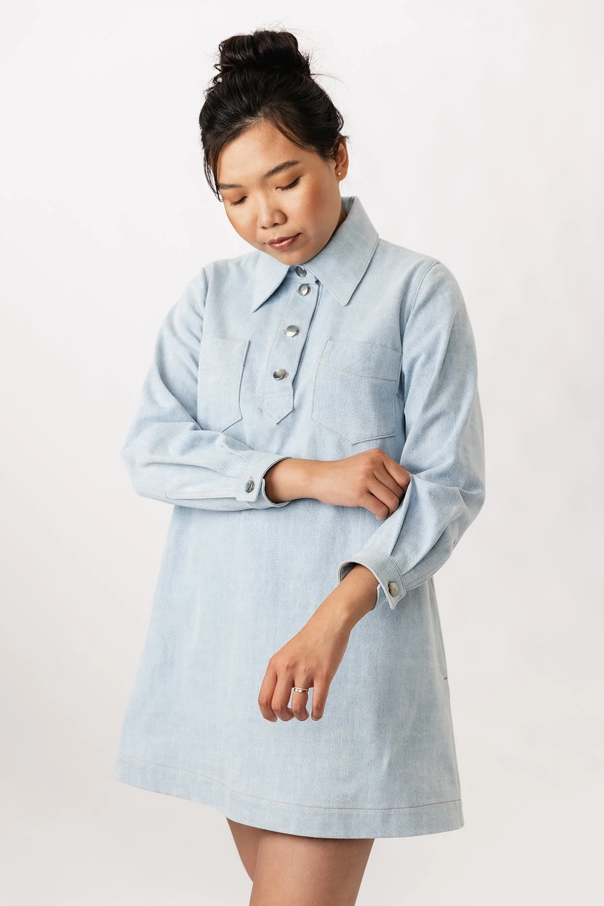 Loviisa Denim Dress - PDF Pattern - Named Clothing - Image 6
