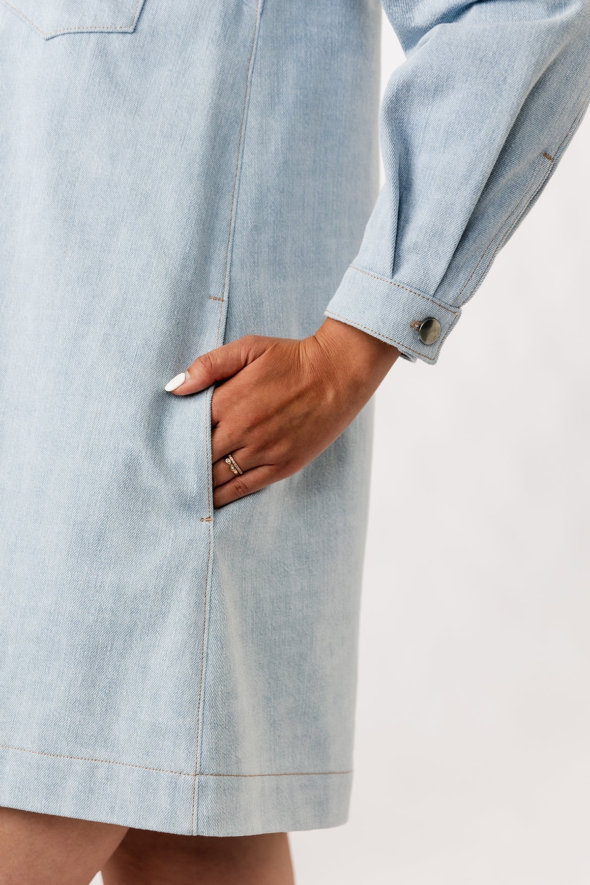 Loviisa Denim Dress - PDF Pattern - Named Clothing - Image 8