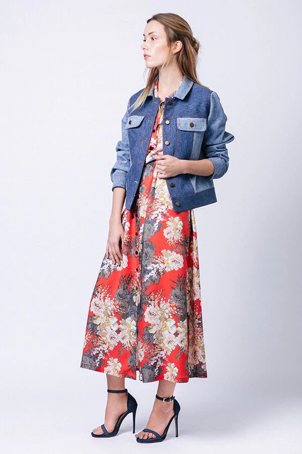 Maisa Denim Jacket - Named Clothing - Sewing Pattern - Image 2