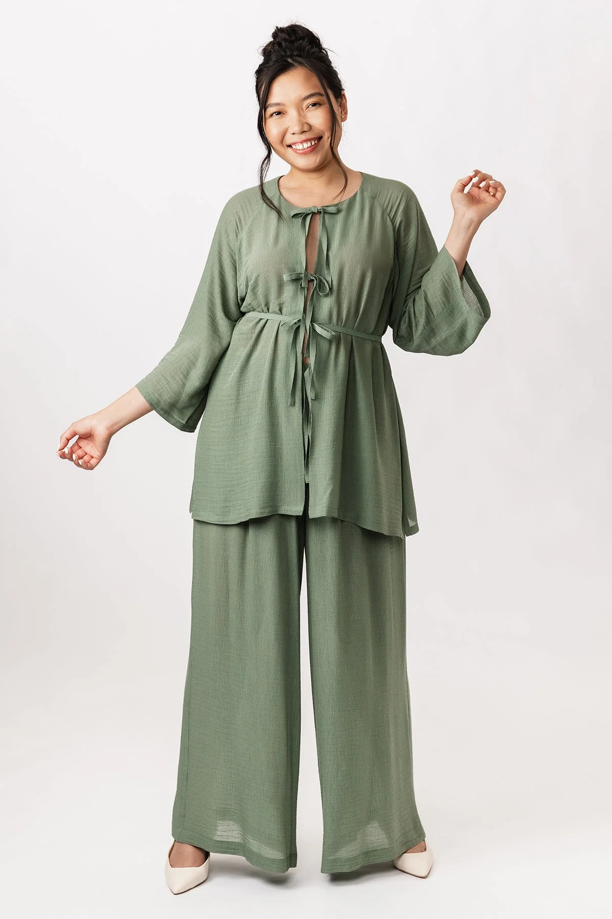 Maite Raglan Tunic & Dress Pattern - Named Clothing - Image 3