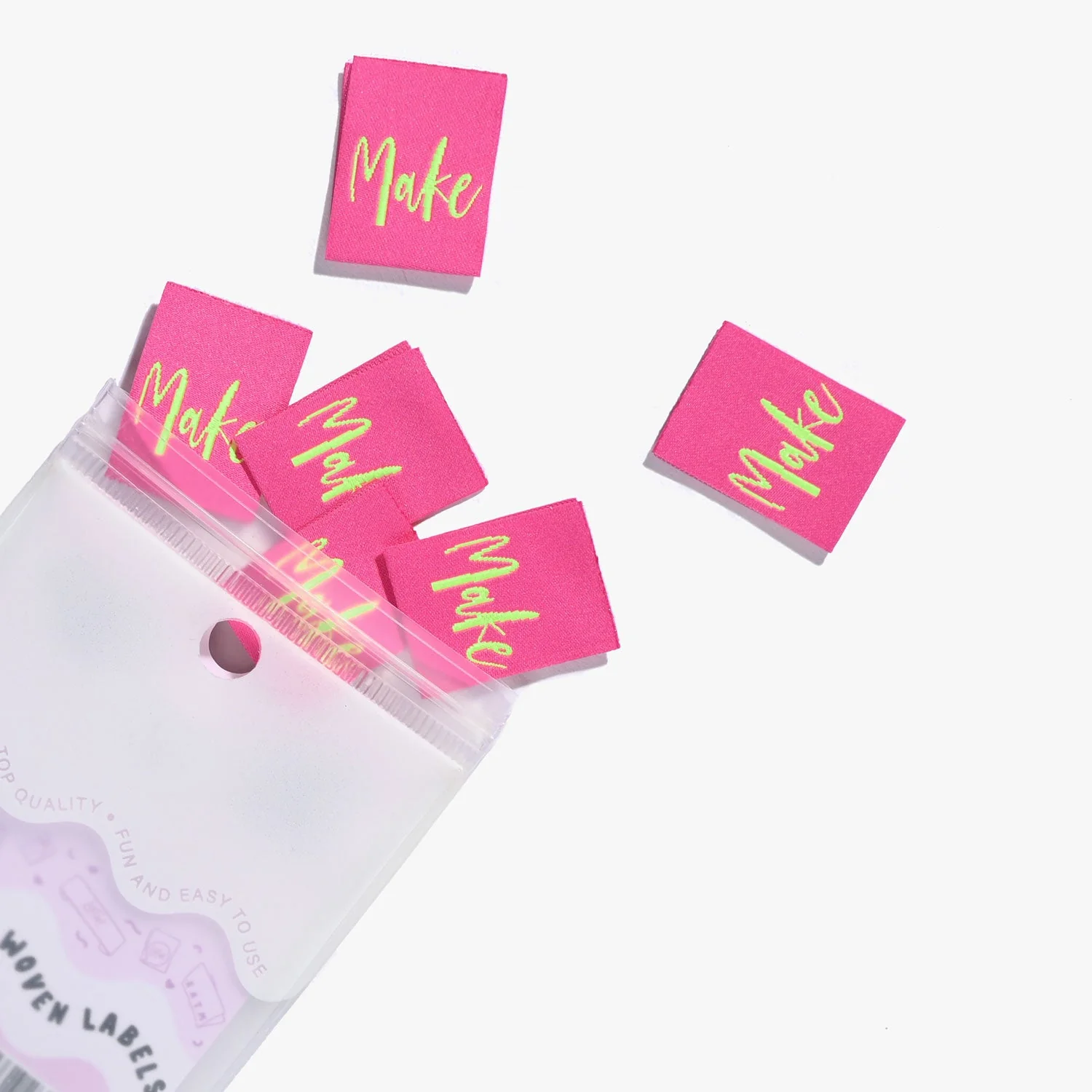 "MAKE" Woven Label Pack - Kylie And The Machine - Image 2