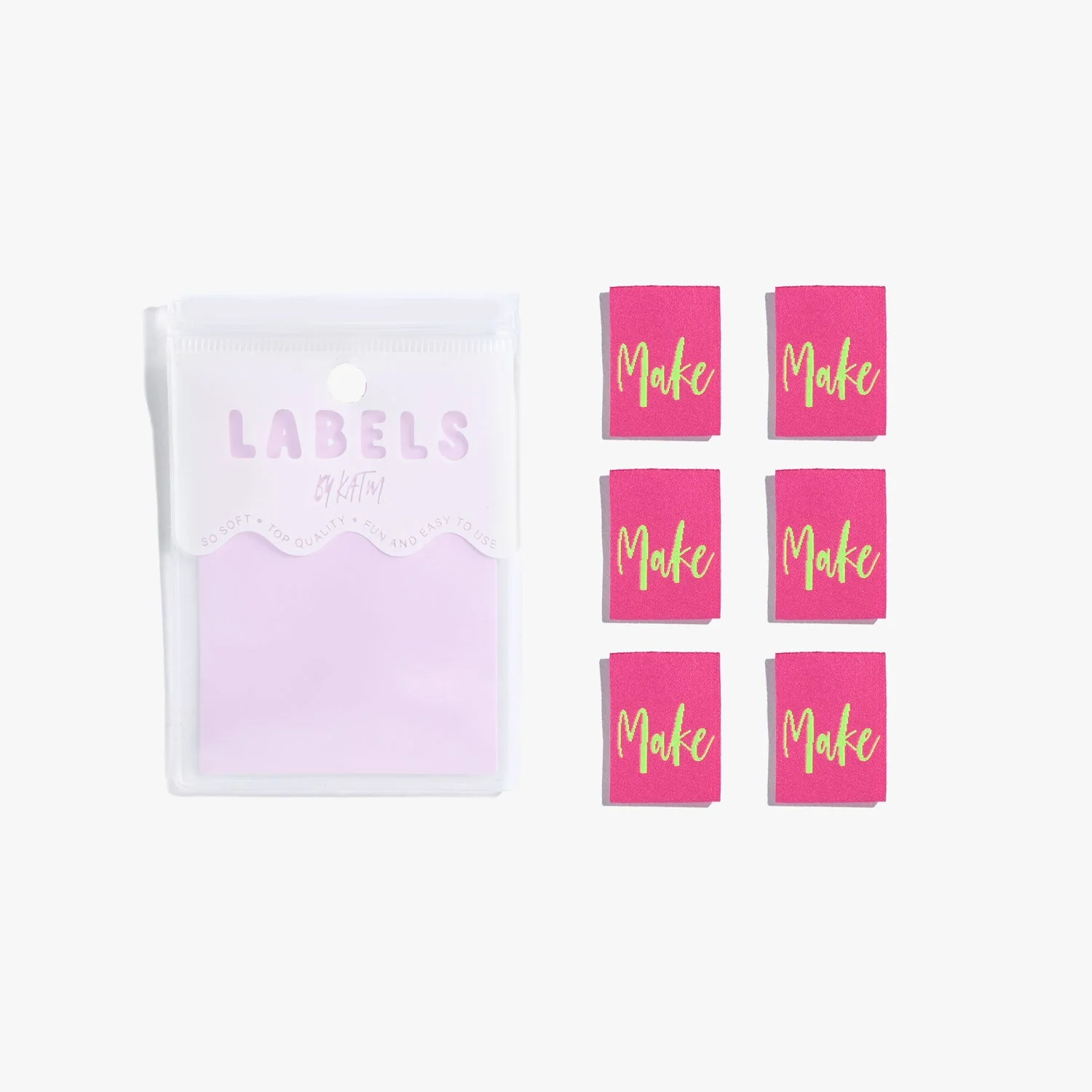 "MAKE" Woven Label Pack - Kylie And The Machine - Image 3