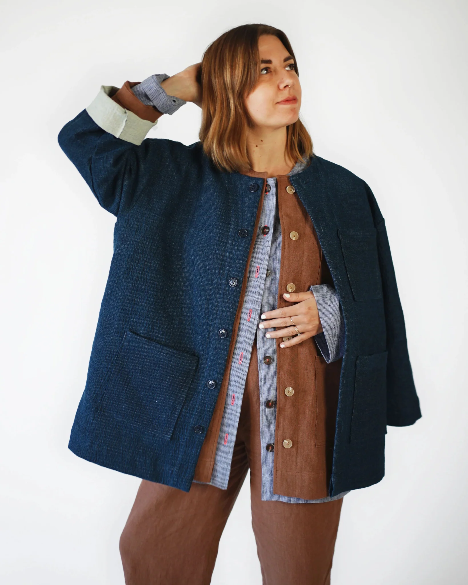 Makers Over Shirt PDF Pattern - Matchy Matchy Sewing Club - Image 3