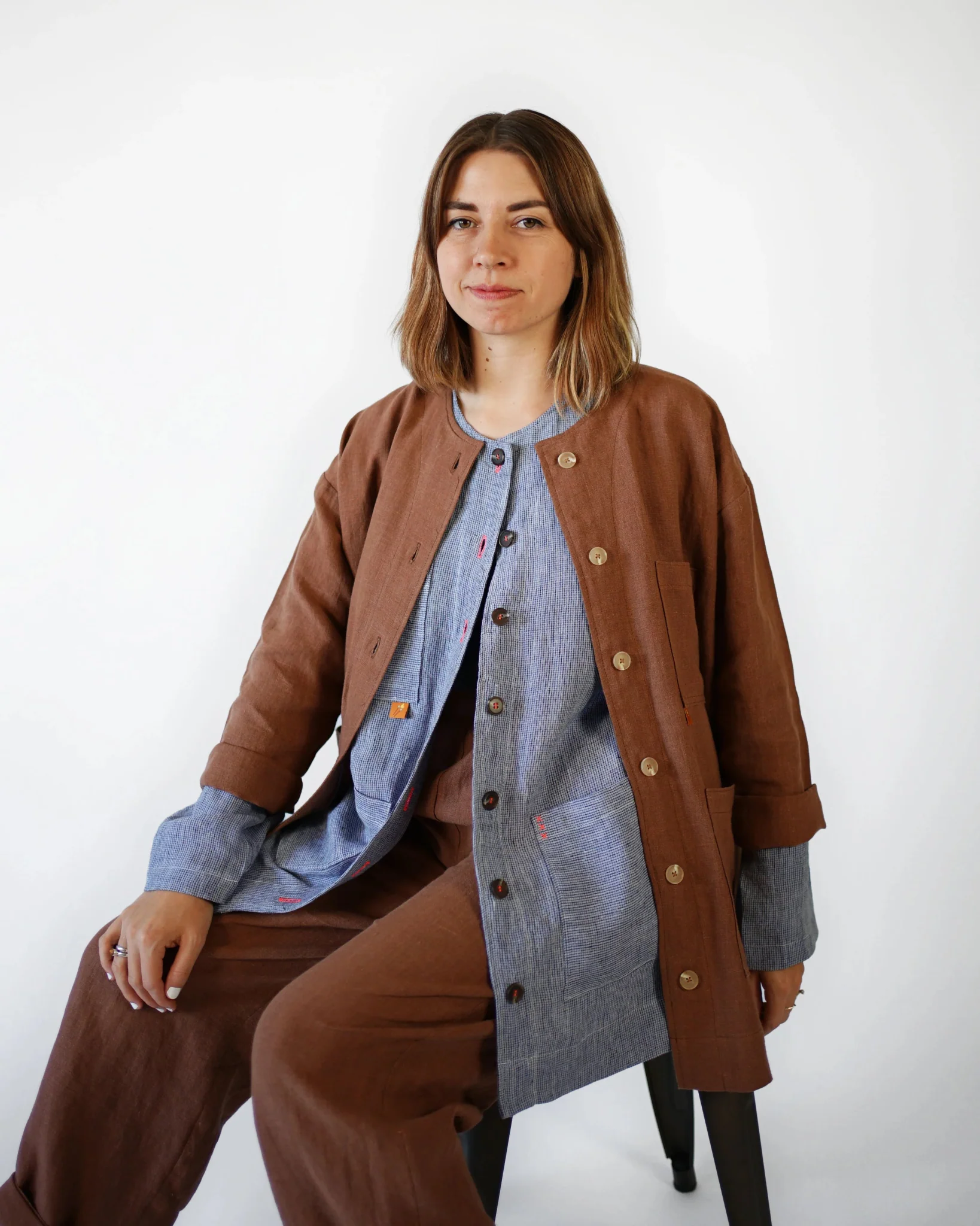 Makers Over Shirt PDF Pattern - Matchy Matchy Sewing Club - Image 5