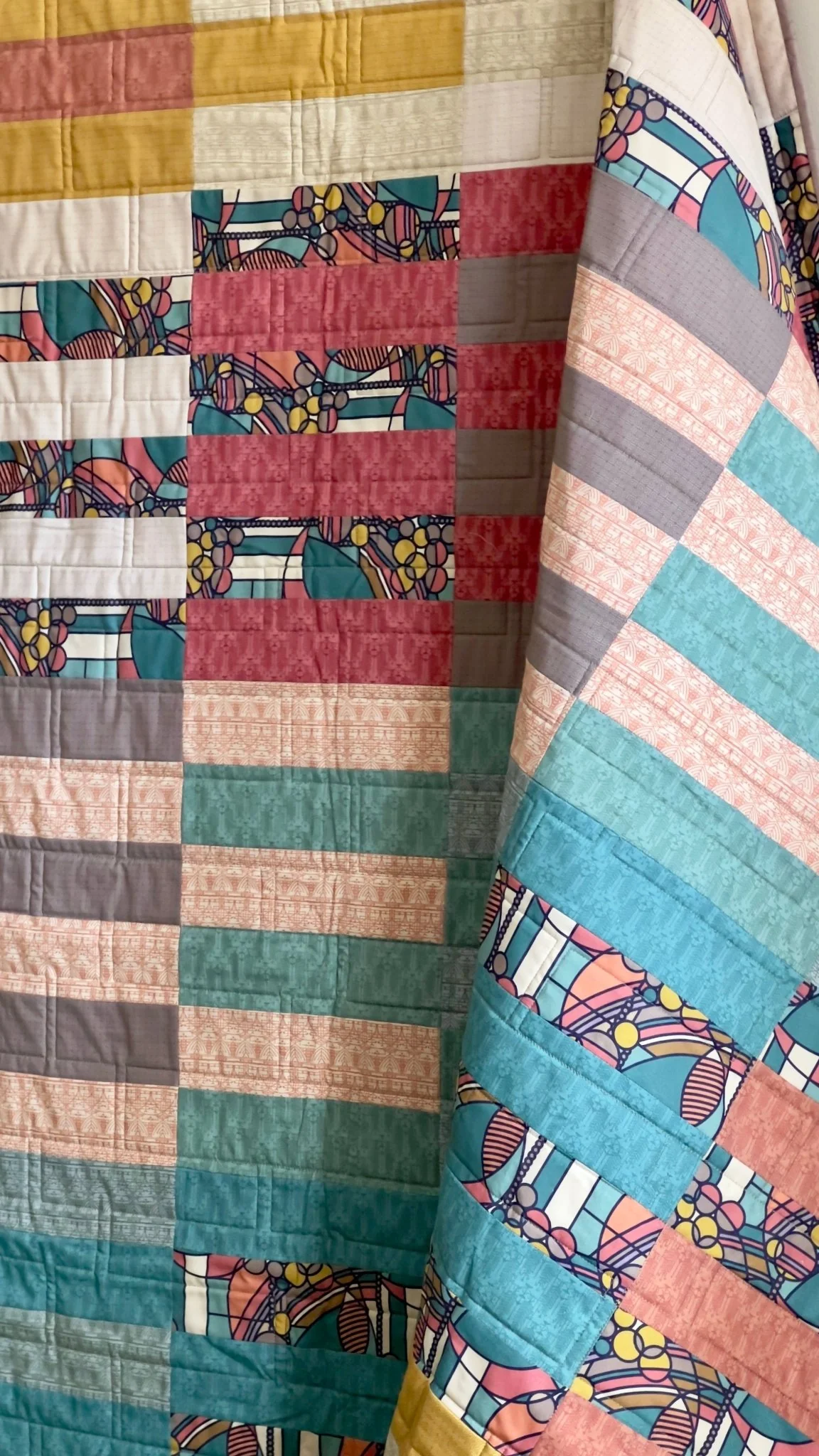 March Balloons 108" Wide - Desert - Frank Lloyd Wright - Cloud 9 Fabrics - Poplin - Image 11