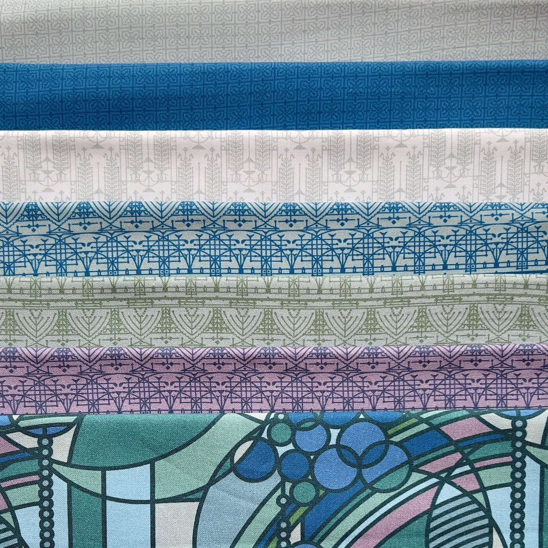 March Balloons 108" Wide - Desert - Frank Lloyd Wright - Cloud 9 Fabrics - Poplin - Image 6