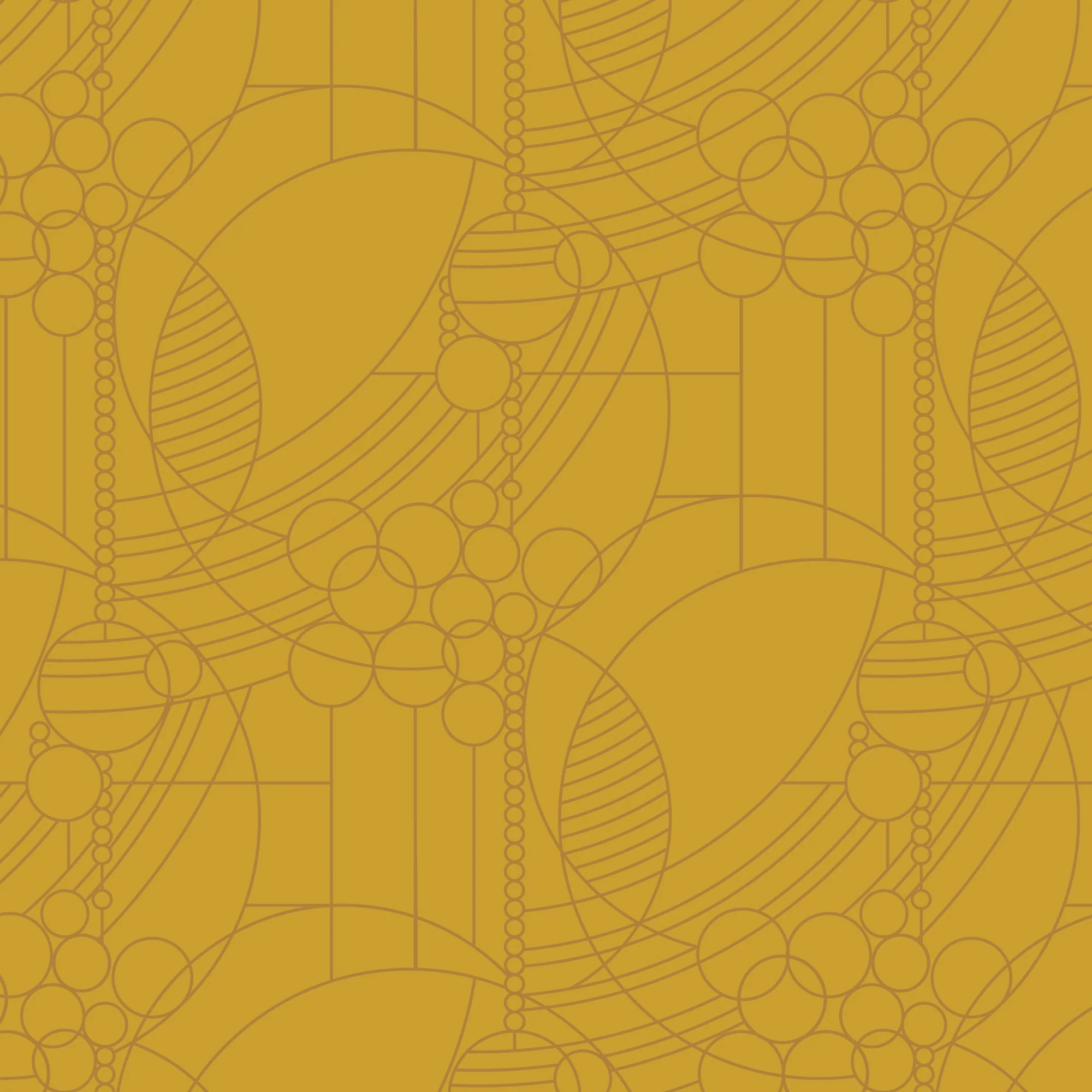 March Balloons - Desert - FLW Tone On Tone - Frank Llyod Wright - Cloud 9 Fabrics - Poplin - Image 3