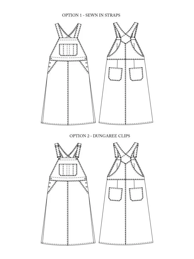 Margo Pinafore Dress PDF Pattern - Merchant & Mills - Image 11