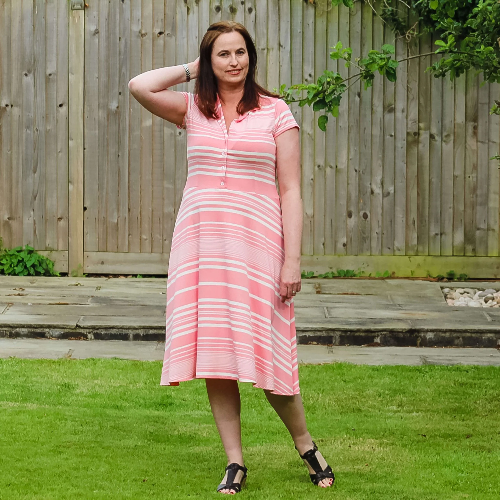 Marianne Dress Womens Paper Pattern - Wardrobe by Me - Image 4