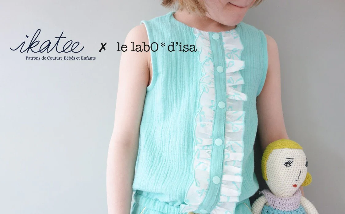 Marieke Jumpsuit, Playsuit & Dress Sewing Pattern - Girl 3/12Y - Ikatee - Image 11