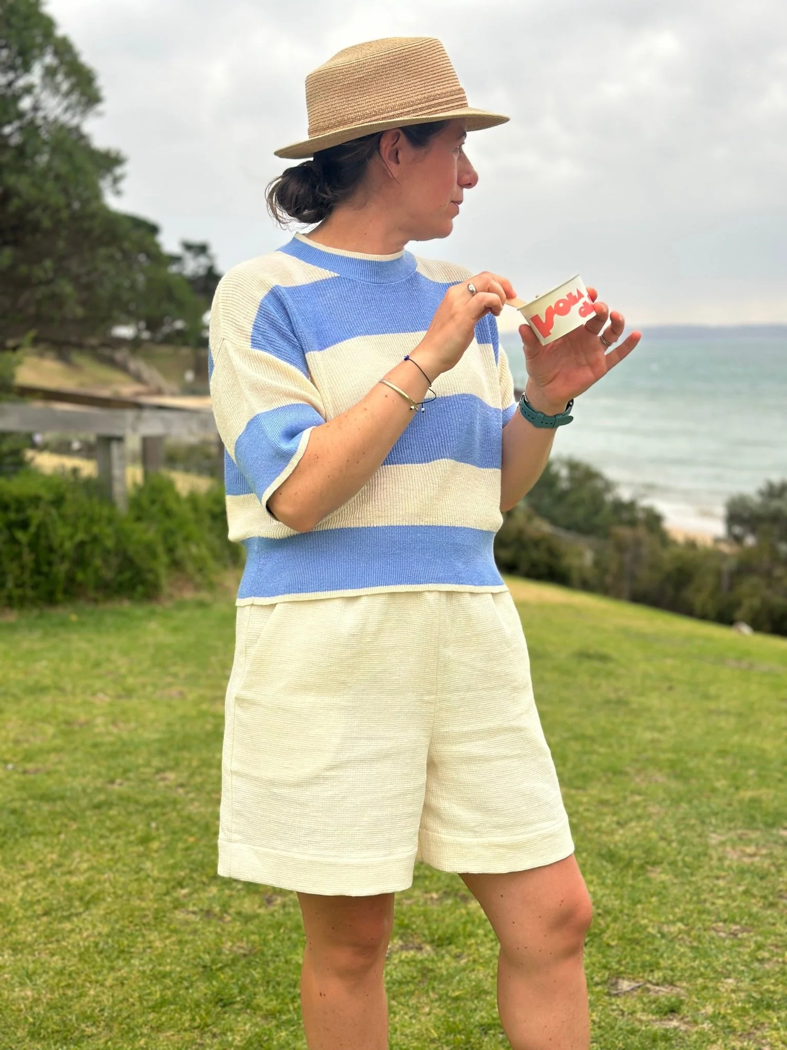 Marlo Womens High Waisted Everyday Shorts PDF Sewing Pattern - Atelier Mimito - Image 11
