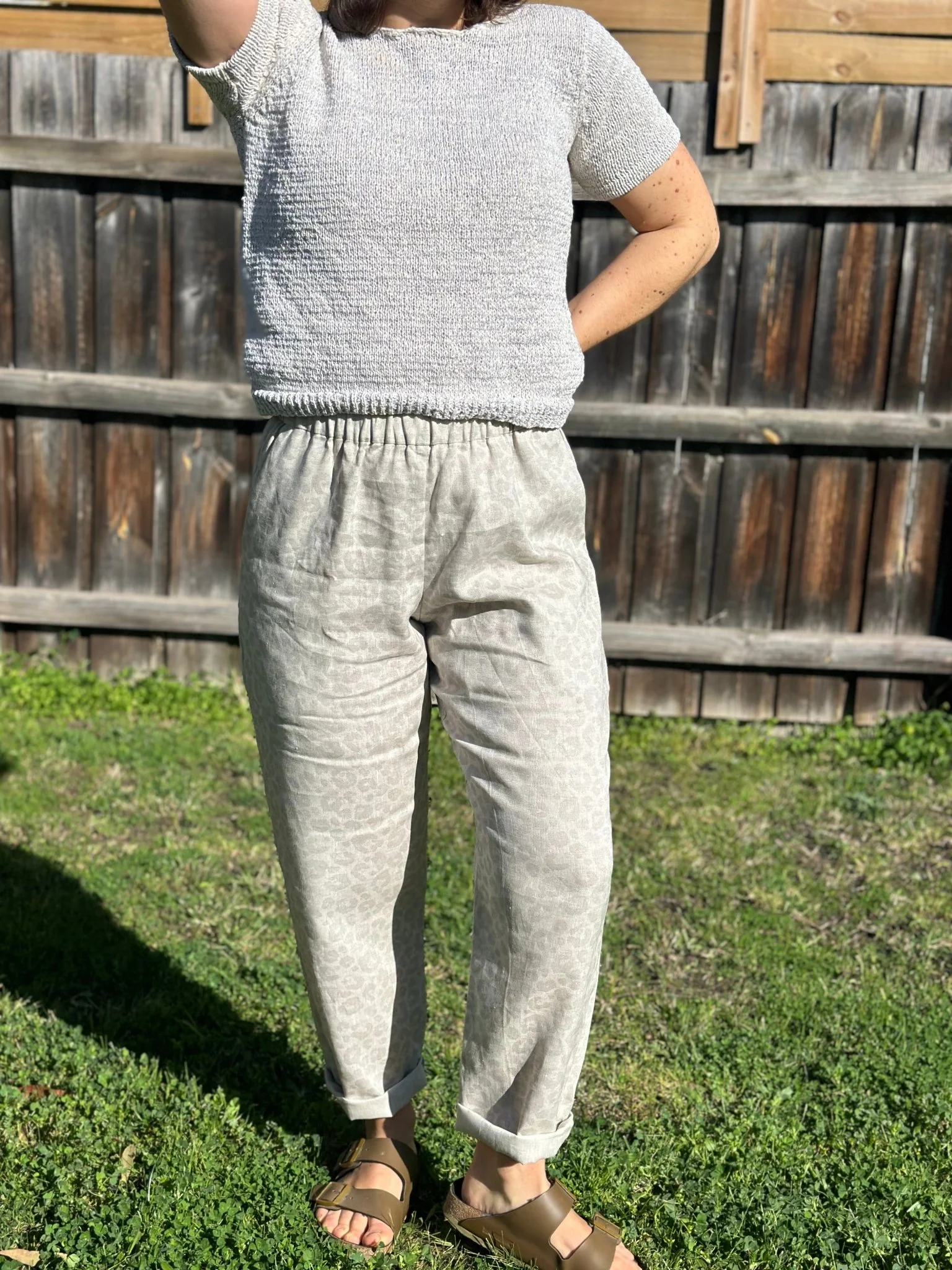 Marlo Womens High Waisted Everyday Trousers PDF Sewing Pattern - Atelier Mimito - Image 8