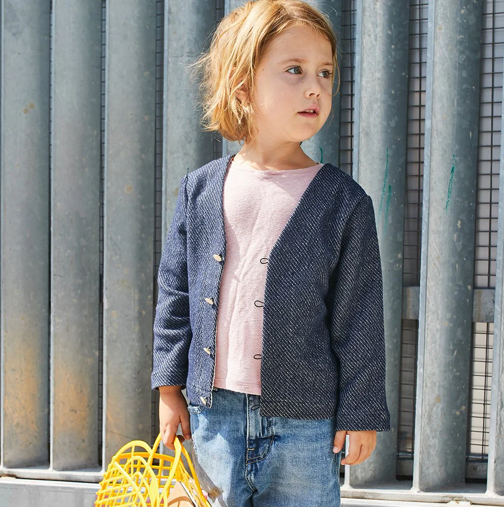 Masha Cardigan & Sweater Sewing Pattern- Girl 3/12Y - Ikatee - Image 3