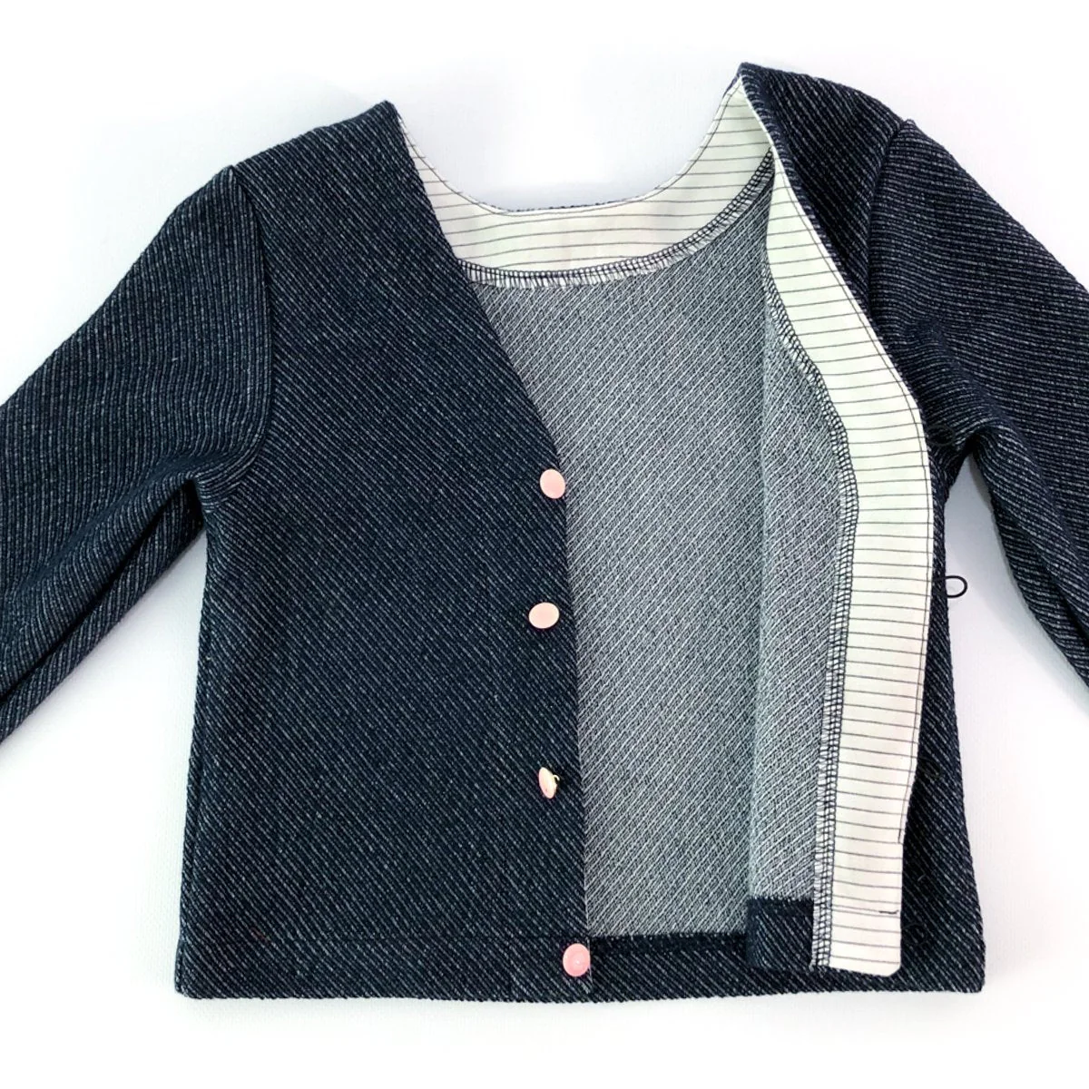 Masha Cardigan & Sweater Sewing Pattern- Girl 3/12Y - Ikatee - Image 7