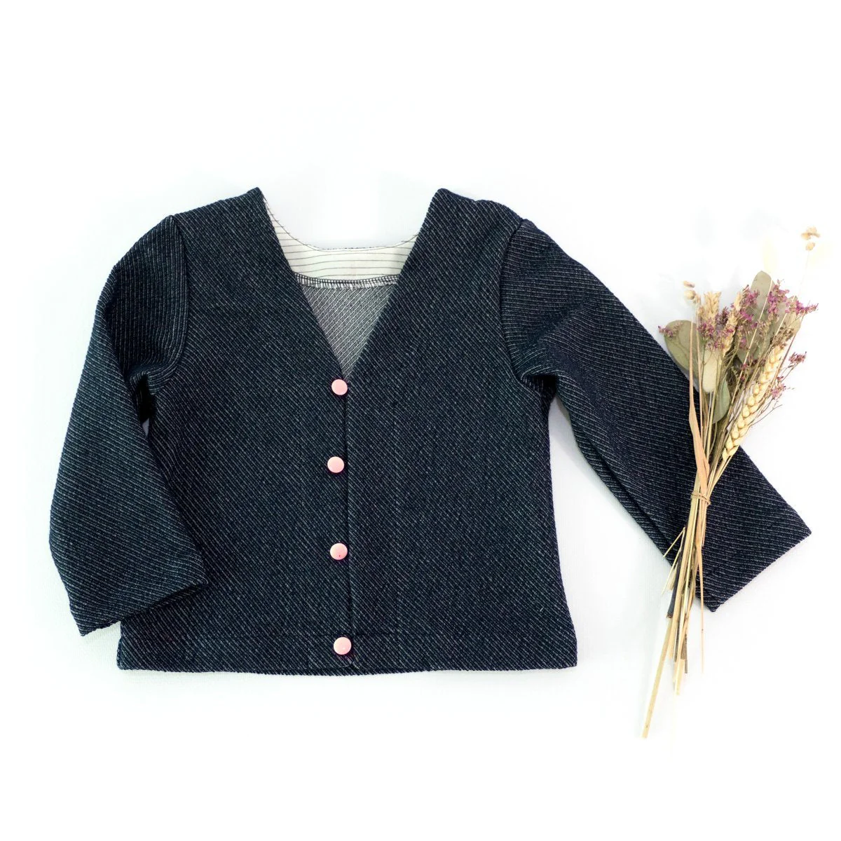 Masha Cardigan & Sweater Sewing Pattern- Girl 3/12Y - Ikatee - Image 8