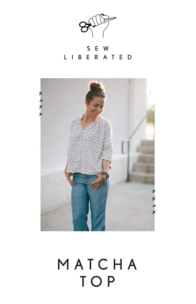 Matcha Top Paper Pattern - Sew Liberated - Image 2