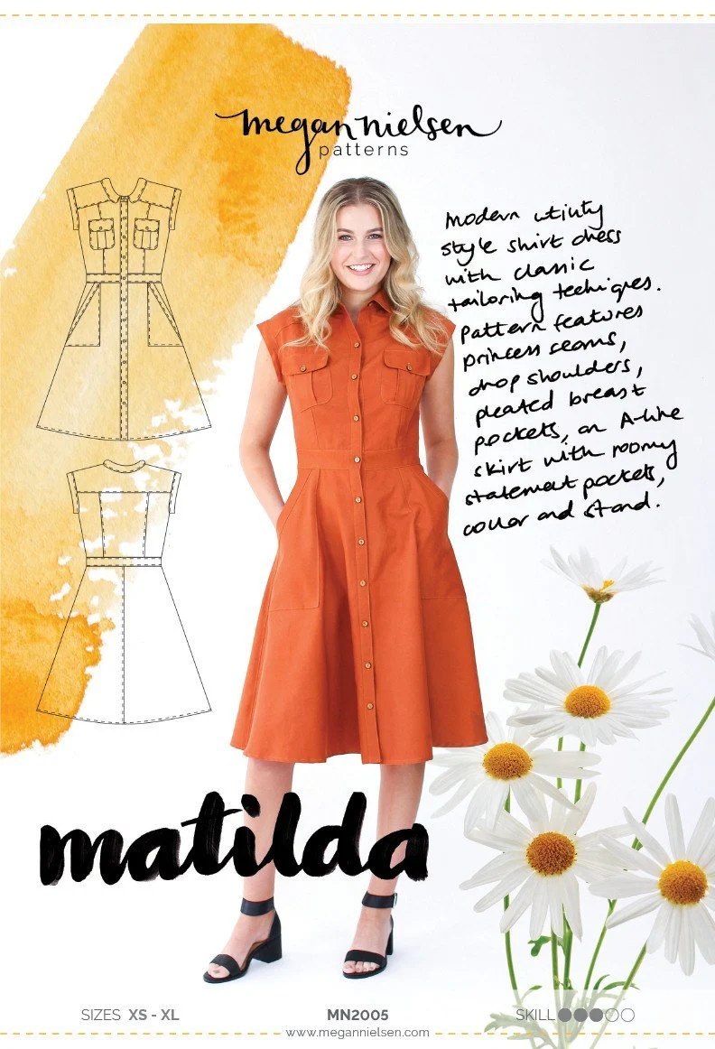 Matilda Dress - Megan Nielsen Patterns - Sewing Pattern - Image 16