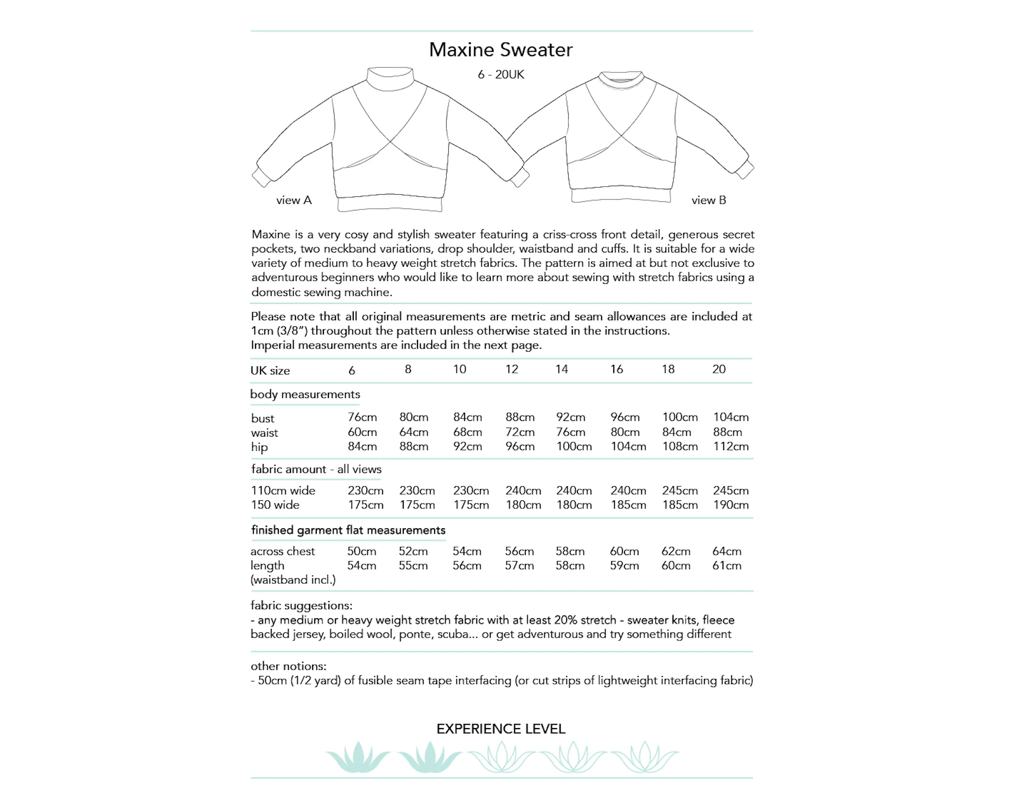 Maxine Sweater Sewing Pattern - Dhurata Davies - Image 7