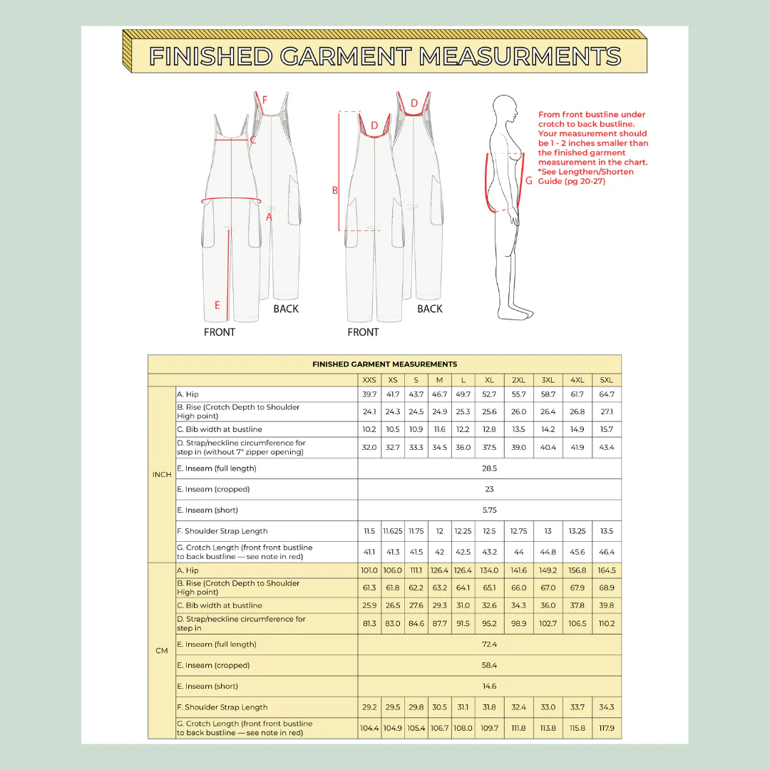 Meadow Overalls PDF Pattern - Lydia Naomi - Image 14