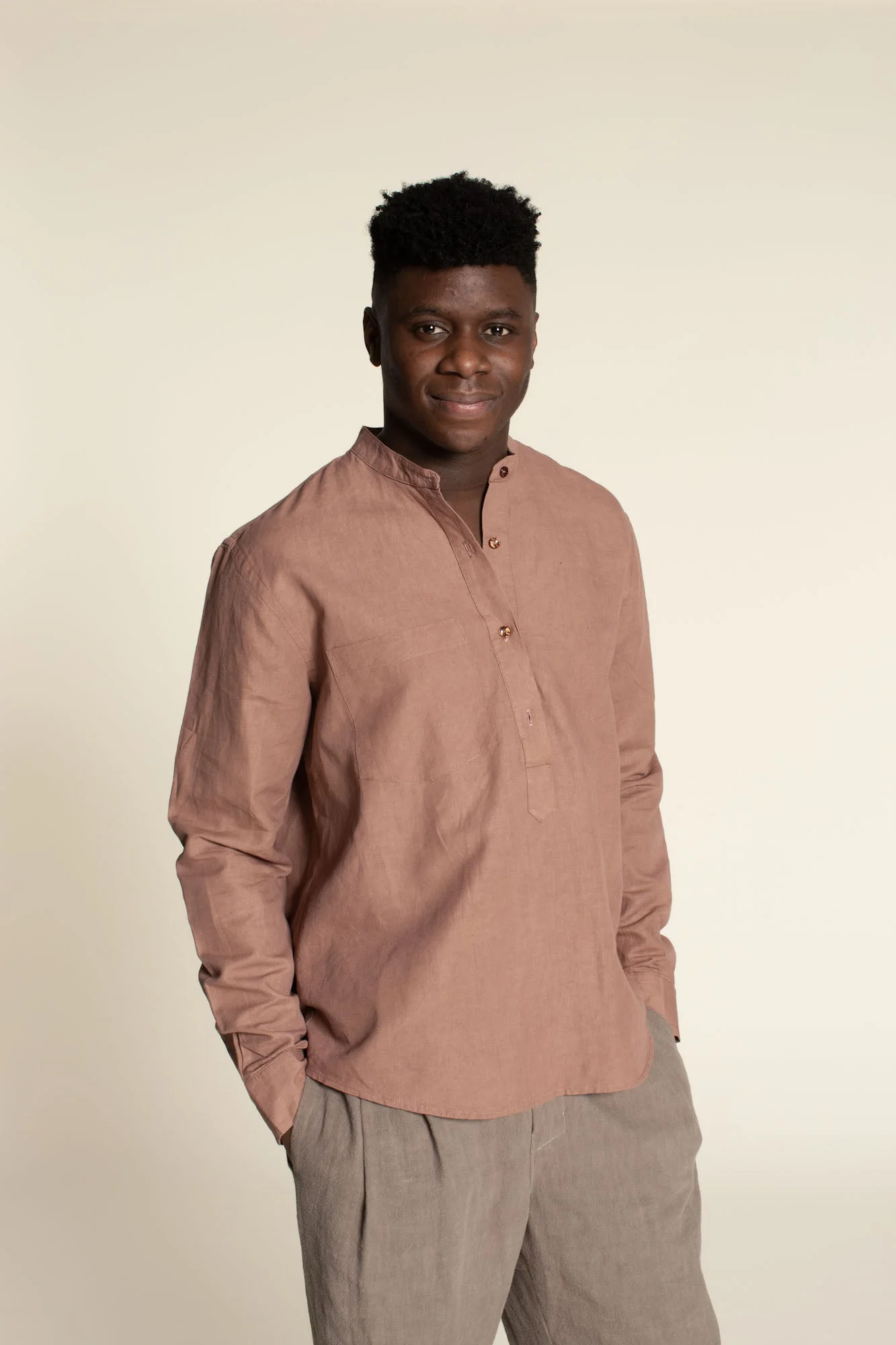 Mens Tunic Paper Pattern - Wardrobe by Me