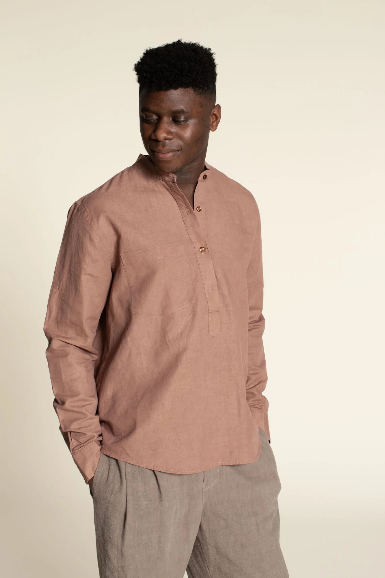 Mens Tunic Paper Pattern - Wardrobe by Me - Image 10