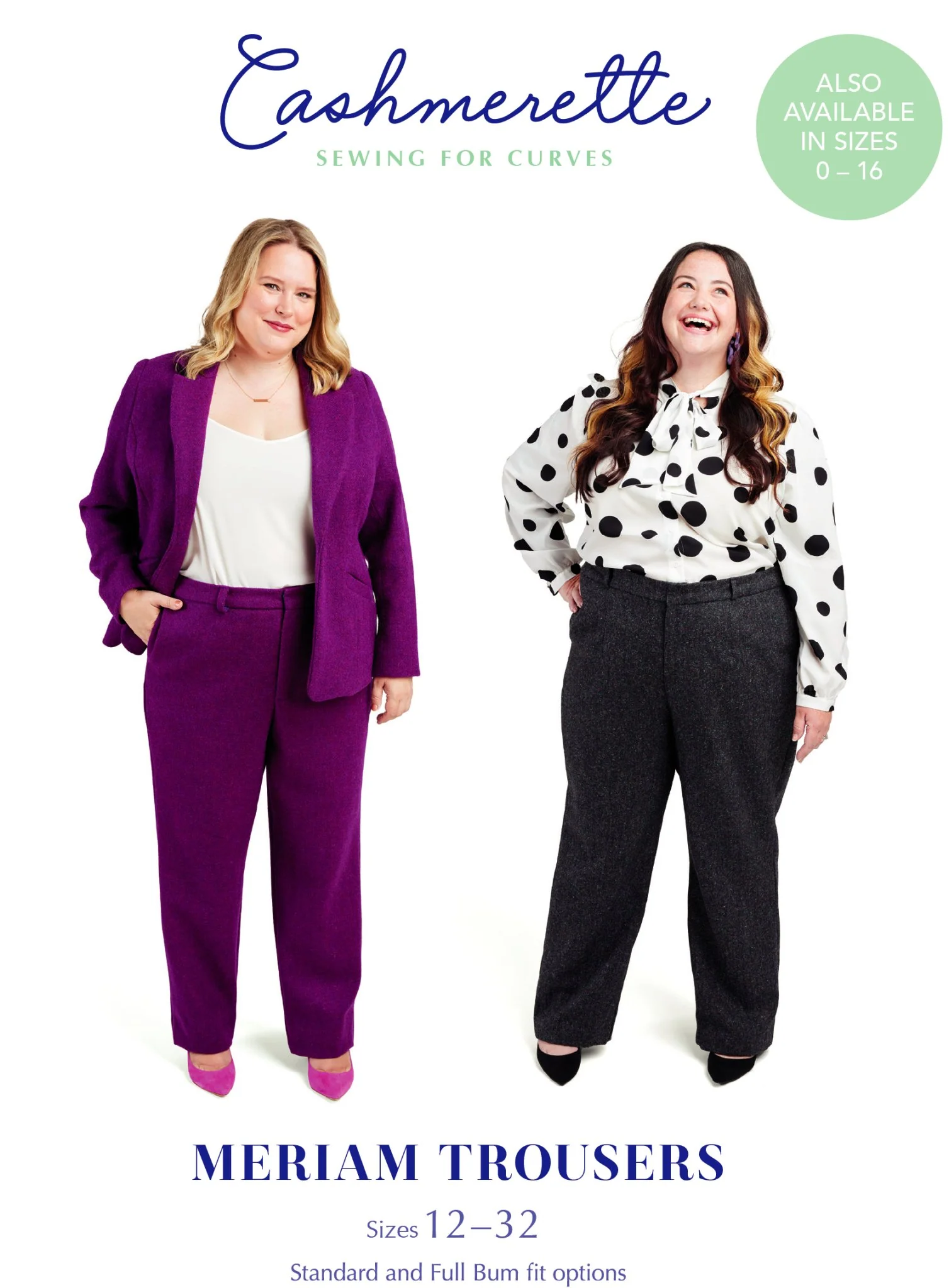 Meriam Trousers Paper Pattern - Cashmerette - Image 4