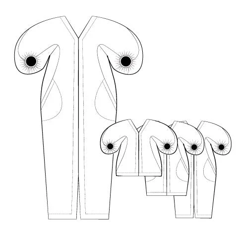Mersis Dress & Top - Sewing Pattern - Pattern Fantastique - Image 6