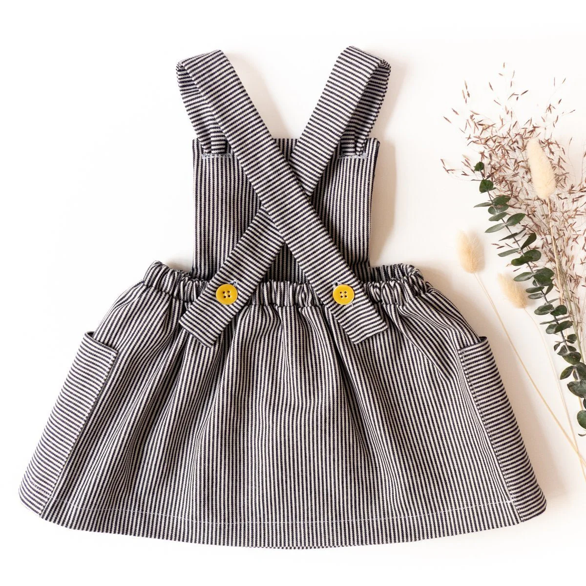 Milano Dress Sewing Pattern - Baby Girl 6M/4Y - Ikatee - Image 3