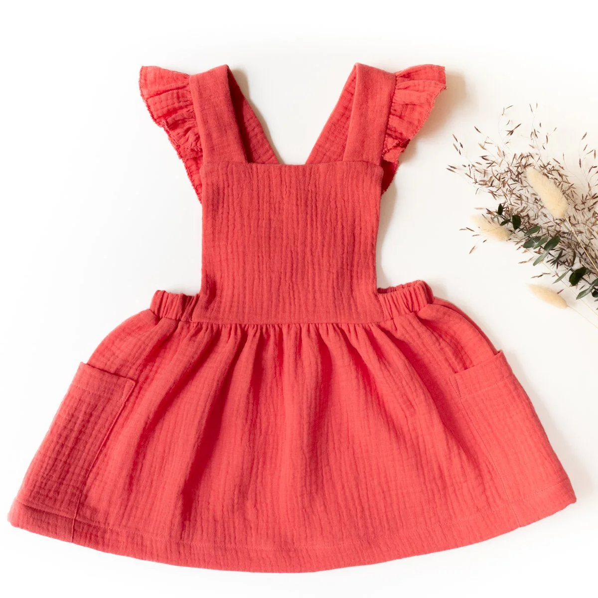 Milano Dress Sewing Pattern - Baby Girl 6M/4Y - Ikatee - Image 4