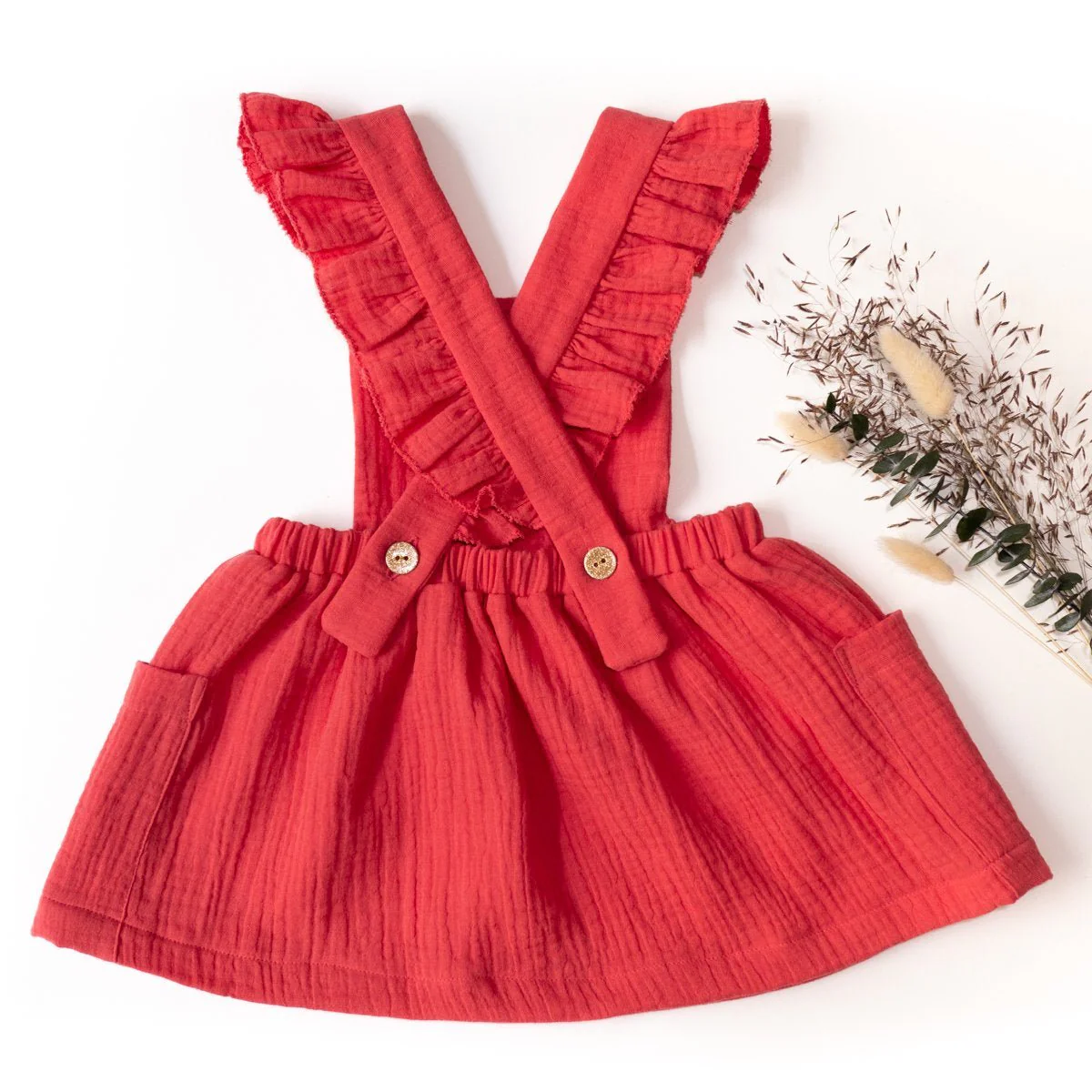 Milano Dress Sewing Pattern - Baby Girl 6M/4Y - Ikatee - Image 5