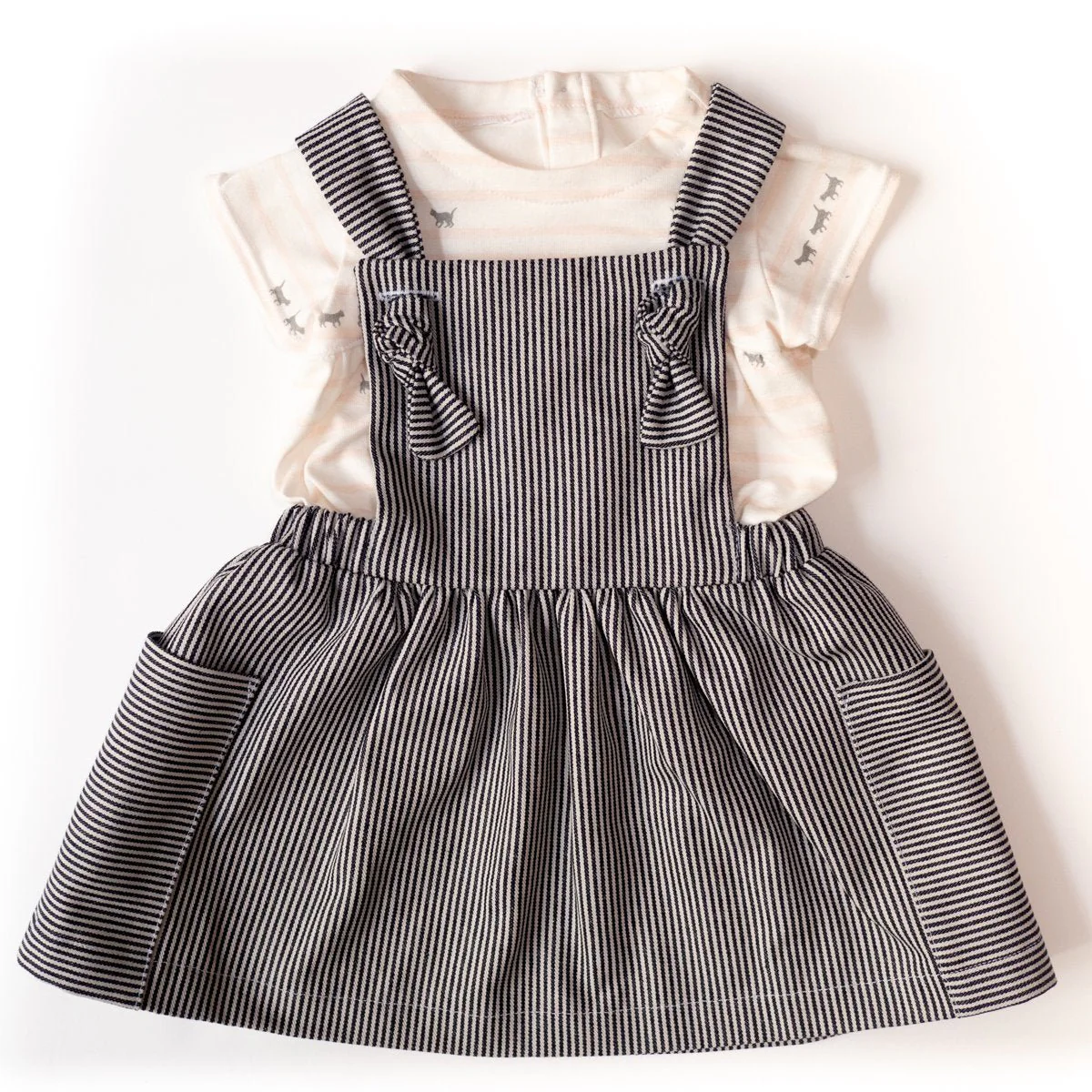 Milano Dress Sewing Pattern - Baby Girl 6M/4Y - Ikatee - Image 7