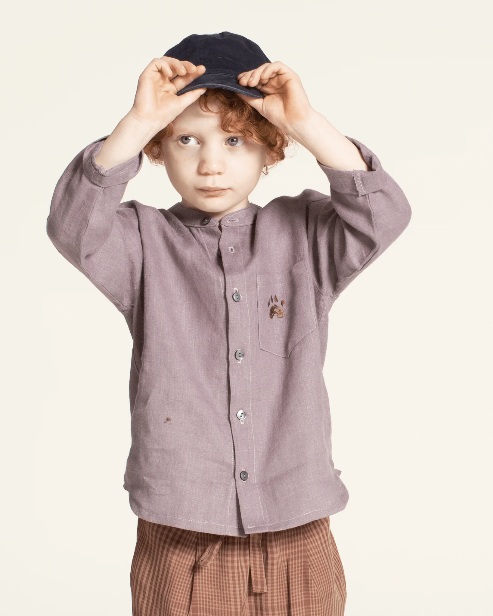Mini Jensen Shirt Kids' Paper Pattern - Wardrobe by Me - Image 3