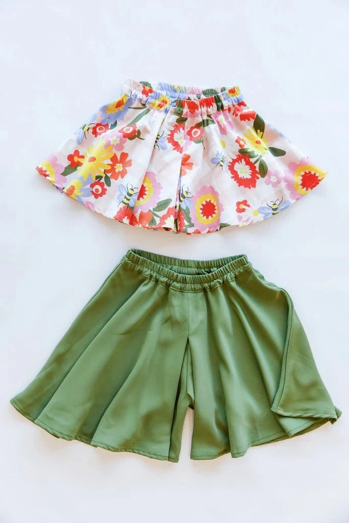 Mini Tania Culottes - 3-12 Yrs - Megan Nielsen Patterns - Sewing Pattern - Image 3