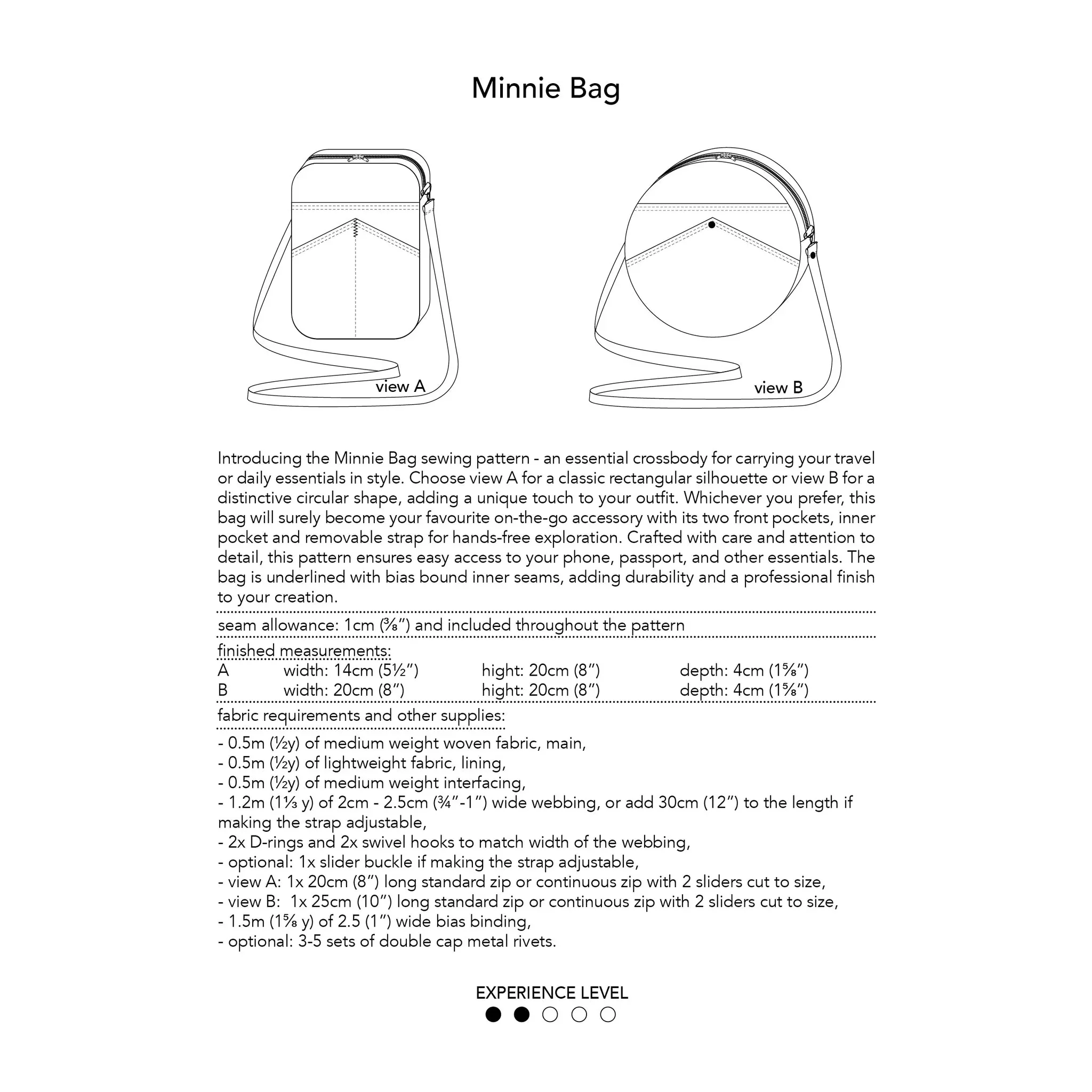 Minnie Bag Sewing Pattern - Dhurata Davies - Image 16