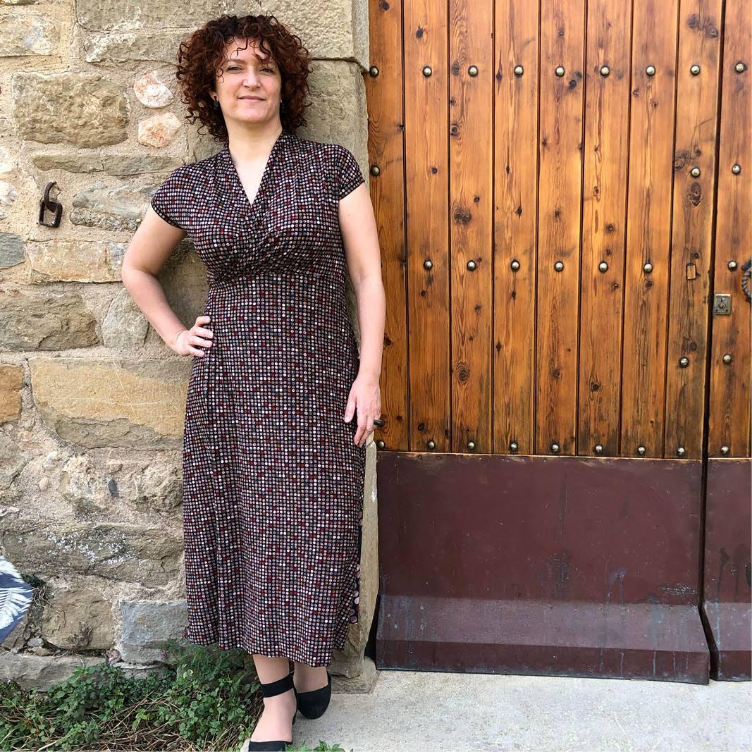 Mirri Wrap Dress Womens Paper Pattern - Wardrobe by Me - Image 6