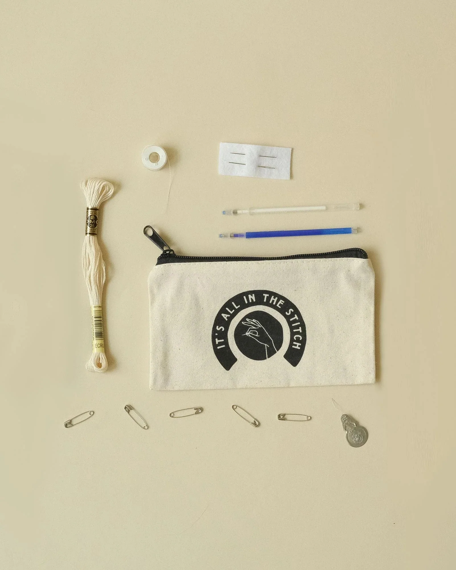 Modern Circles DIY Sewing Kit - It's All In The Stitch (3 Colours) - Image 4