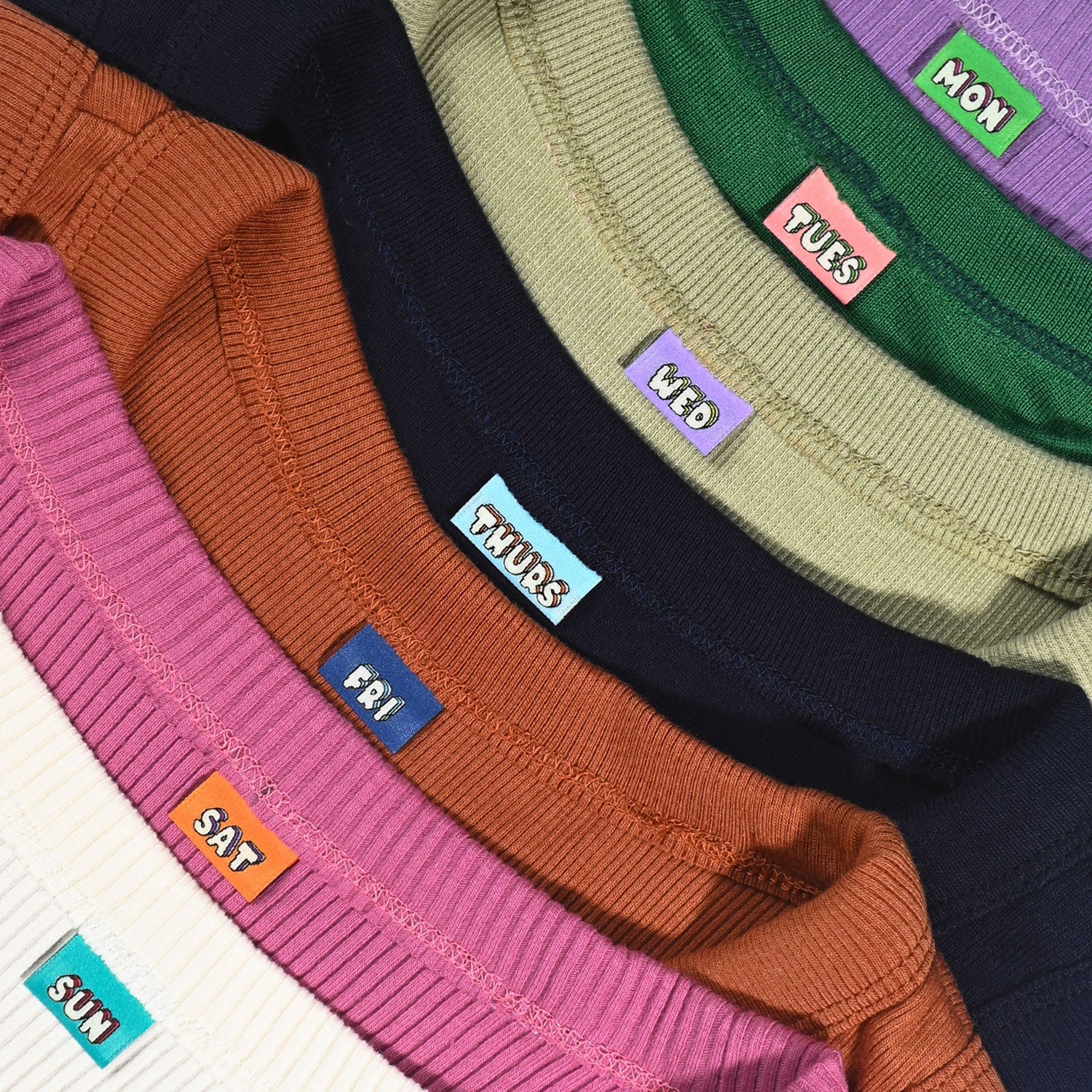 "MON 2 SUN" Woven Label Pack - Kylie And The Machine - Image 2
