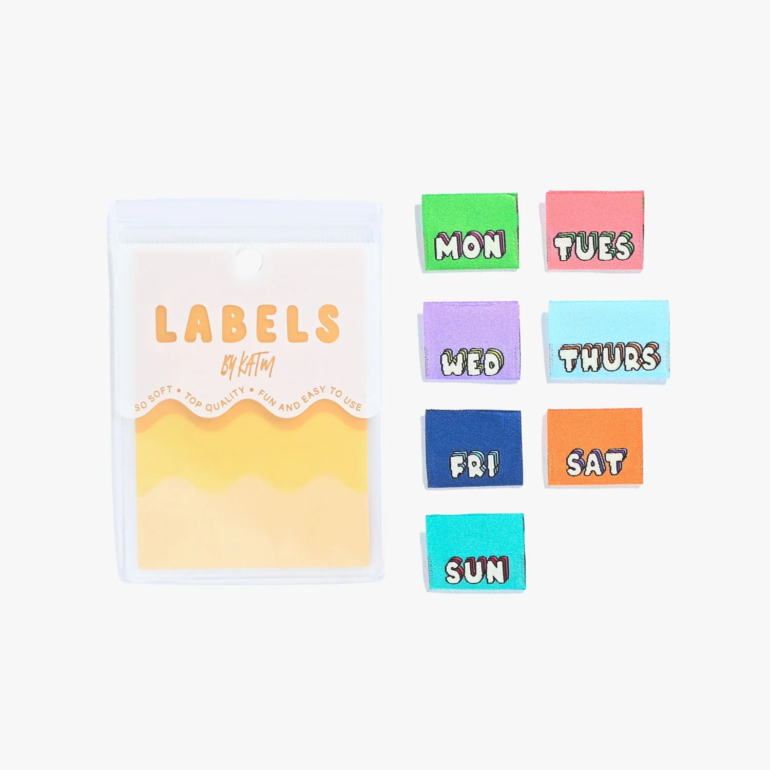 "MON 2 SUN" Woven Label Pack - Kylie And The Machine - Image 21