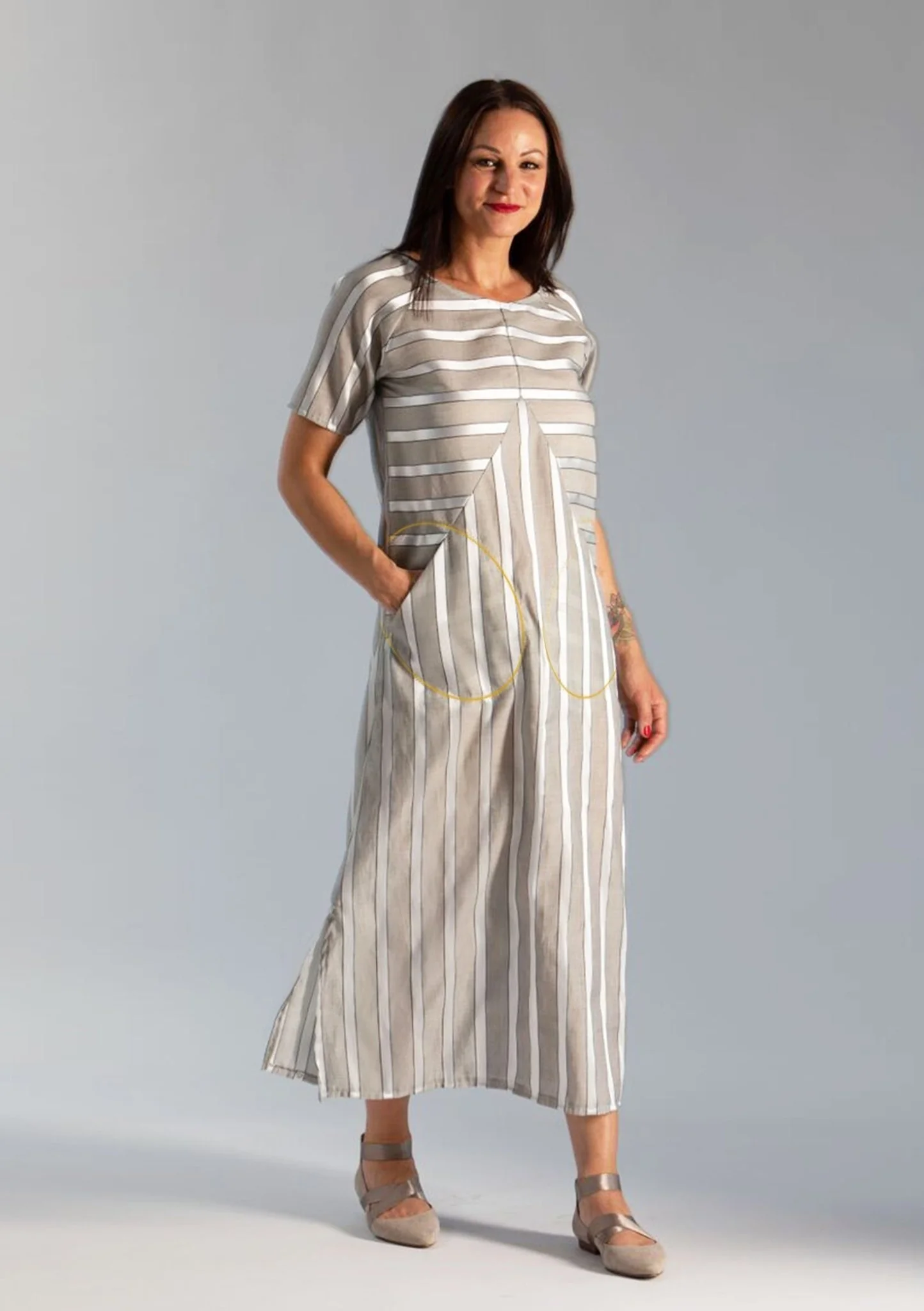 Moon Pocket Maxi - Paper Sewing Pattern - Sew Different - Image 2