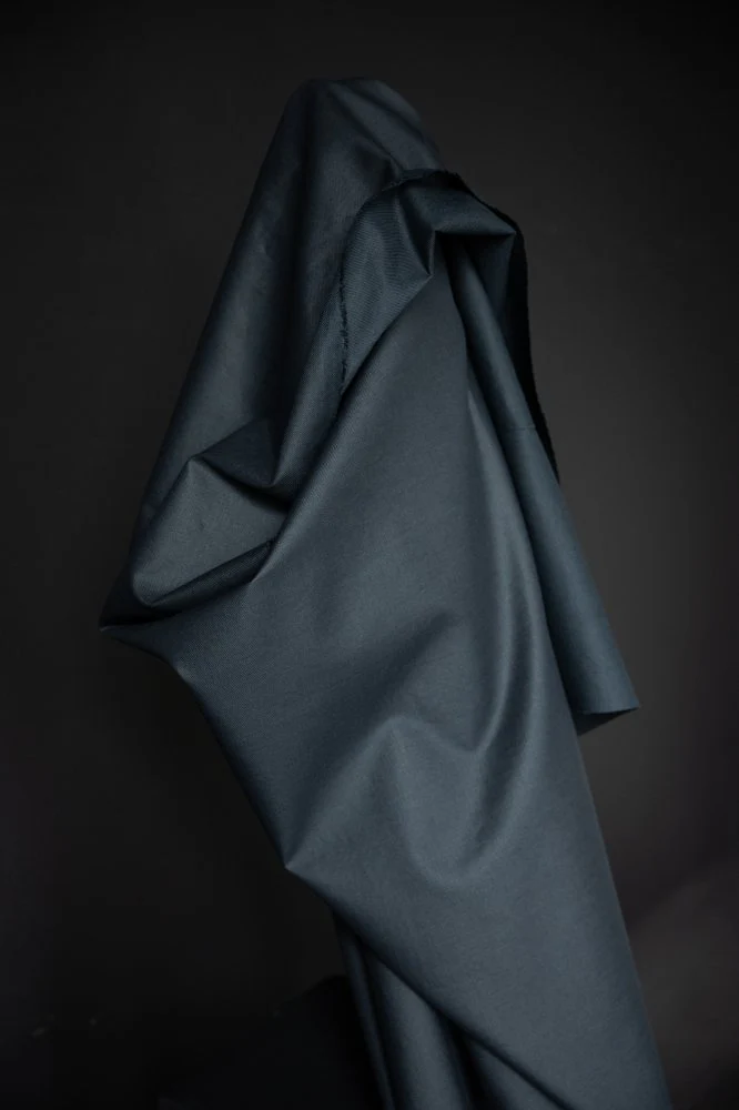 Navy Coated Linen - European Import - Merchant & Mills